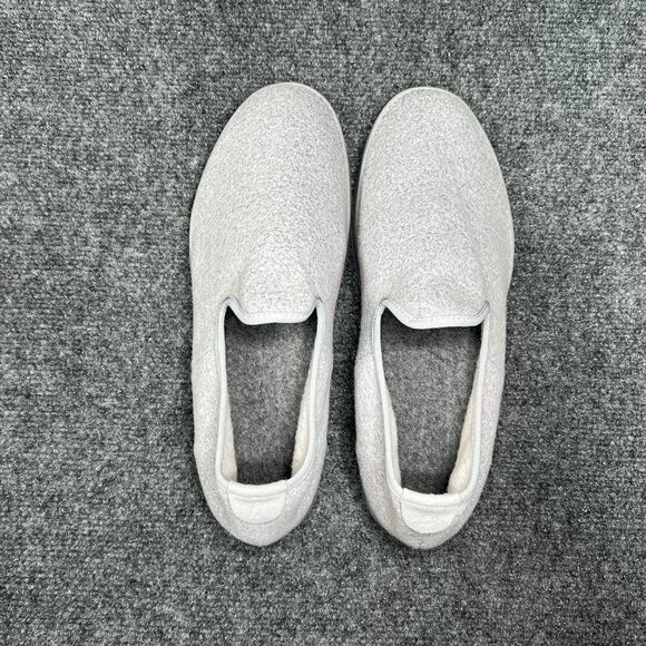 Allbirds Wool Lounger Shoes Men\'s 11 Grey Super Soft Wool Comfort Casual Loafers